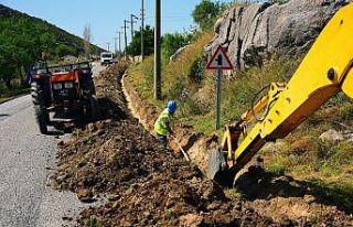 Muğla Büyükşehir 280 kilometre içme suyu hattı...