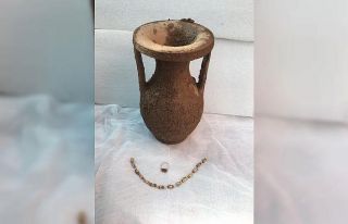 Muğla’da yapılan kazı çalışmasında çok sayıda...