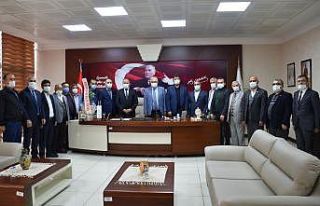 Muhtarlar, Başkan Posbıyık ile görüştü