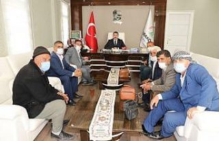 Muhtarlardan Baydilli’ye teşekkür