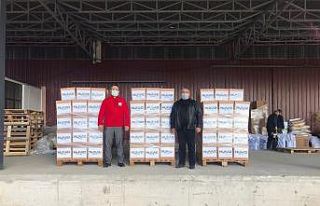 MÜSİAD’tan ihtiyaç sahiplerine yardım kolisi