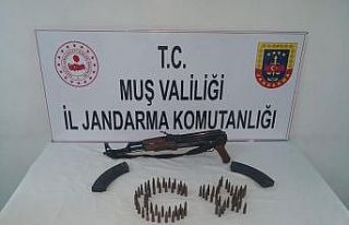 Muş’ta gümrük kaçağı silah ve mühimmat ele...