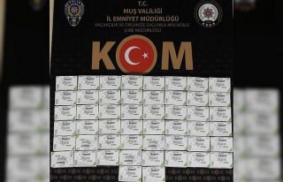 Muş’ta kaçak botoks serumu ele geçirildi