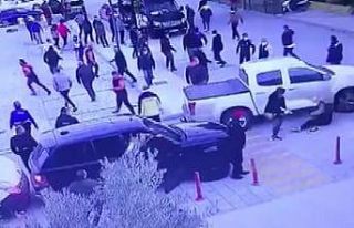 Mustafa Üstündağ’ın kavgasının güvenlik kamera...