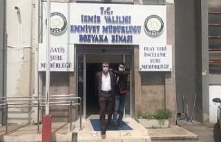 Mutfak dolabından cinayet zanlısı çıktı