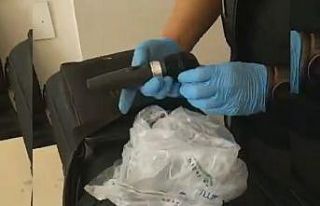 Müzik aletlerinin arasında bulundu