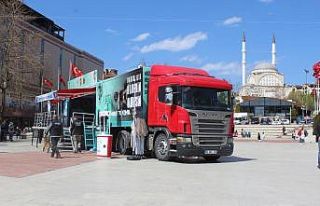 "Narko tır" tarihi kentte