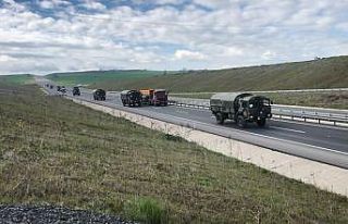 NATO Tatbikatına katılacak birlikler eğitime başladı