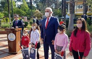 Nazilli’de 23 Nisan sade bir törenle gerçekleşti