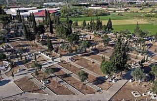 Nazilli’de mezarlıklar bakıma alındı