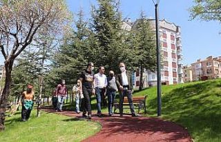 Nevşehir Belediyesi yeni park ve çocuklar için...