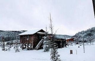 Nisan ayında kar sürprizi