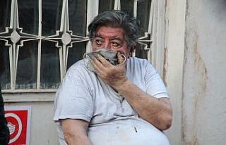 Ocakta unuttuğu patates nedeniyle ölümden döndü