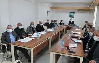 Oda başkanları ile tarımsal projeler değerlendirildi