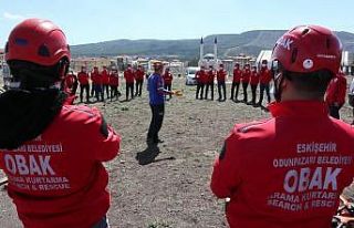 Odunpazarı Belediyesi Arama Kurtarma Ekibi kuruldu