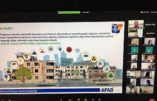 Öğretmenlere afet farkındalık eğitimi verildi