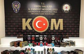 Ordu’da kaçak emtia operasyonu