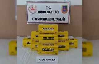 Ordu’da kaçak makaron operasyonu