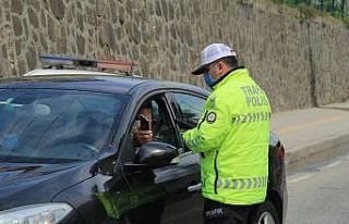 Ordu’da son bir hafta içerisinde 388 sürücüye...