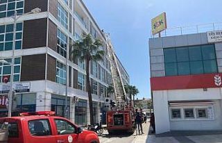 Ortaca’da iş yeri yangını