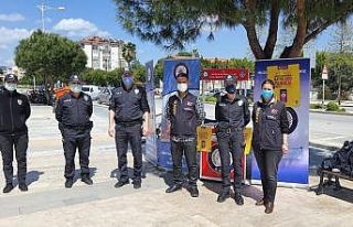 Ortaca’da KADES tanıtıldı, vatandaşlara maske...
