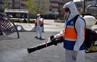 Osmangazi Belediyesinden 771 bin 601 noktada virüs...