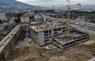 Osmangazi meydanı dualarla yükseliyor