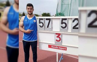 Osmangazili atletten tarihi başarı