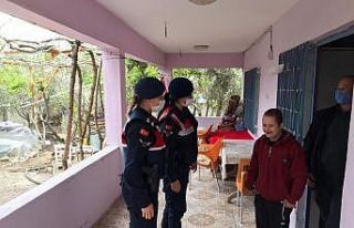 Otizmli gence jandarmadan sürpriz