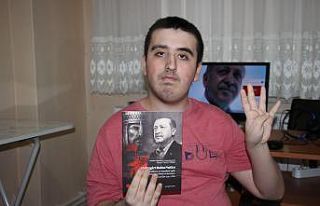 Otizmli gencin Cumhurbaşkanı Erdoğan sevgisi