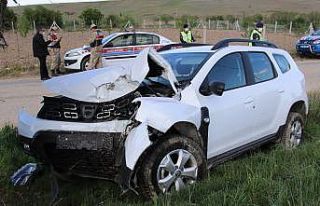 Otomobil ağaca çarptı: 2 yaralı