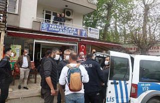 Otomobil ile bisikletin çarpıştığı kaza sonrası...