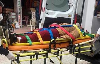 Otomobilin çarptığı bisikletli kadın yaralandı