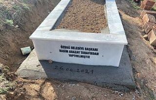 Özbağ Belde Belediye Başkanı Arazay, merhum mahalli...