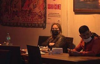 (Özel)Ataşehir’de kısıtlamada açık olan eğlence...