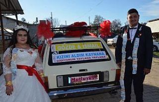 (Özel) Dirftli evlilik teklifine gelen ceza, gelin...