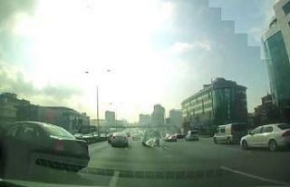 (ÖZEL) E-5’te faciadan dönülen trafik kazası...