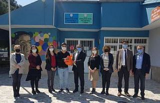 Özel Eğitim Okulu öğrencisi resim yarışmasında...