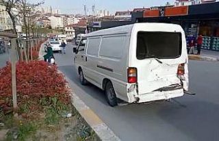 (ÖZEL) Esenyurt’ta hafriyat kamyonu dehşeti kamerada