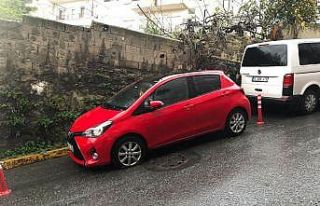 (Özel) İstanbul’da 20 aracın lastiğini kesen...