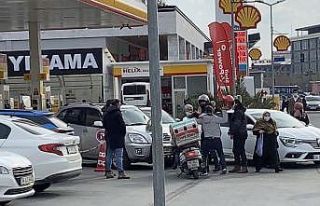(Özel) İstanbul’da kaza sonrası kasklı ve yumruklu...