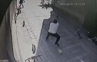 (Özel) Kağıthane’de silahlı dehşet kamerada