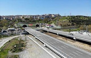 (Özel) Kuzey Marmara Otoyolu’nun 7’nci kesimi...