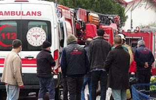 (Özel) Pendik’te fabrikada tiner kazanı patladı,...