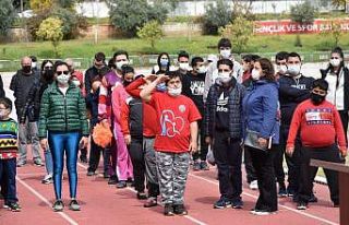 Özel sporcular için spor şenliği