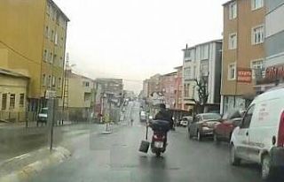 (Özel) Sultanbeyli’de motosiklet ile “seri köz...