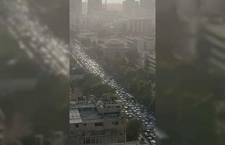 Pakistan’da Tahrik-i Lebbeyk Pakistan Partisi destekçileri...