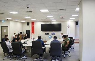 Pandemi kurul toplantısı yapıldı
