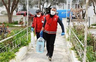Pandemide evde kalanlara Menteşe Belediyesinden hizmet