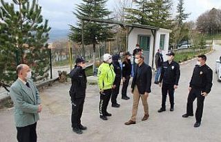 Polis Haftası dolayısıyla İlçe Emniyet Müdürlüğü...